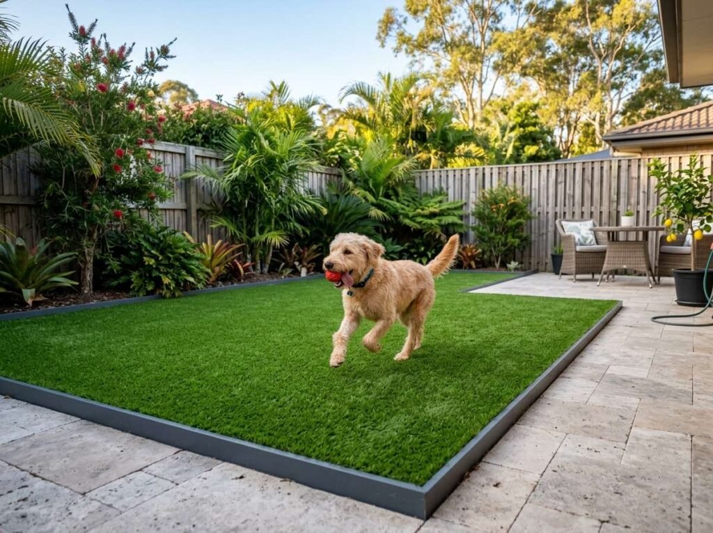 Pet-friendly artificial grass in Ipswich